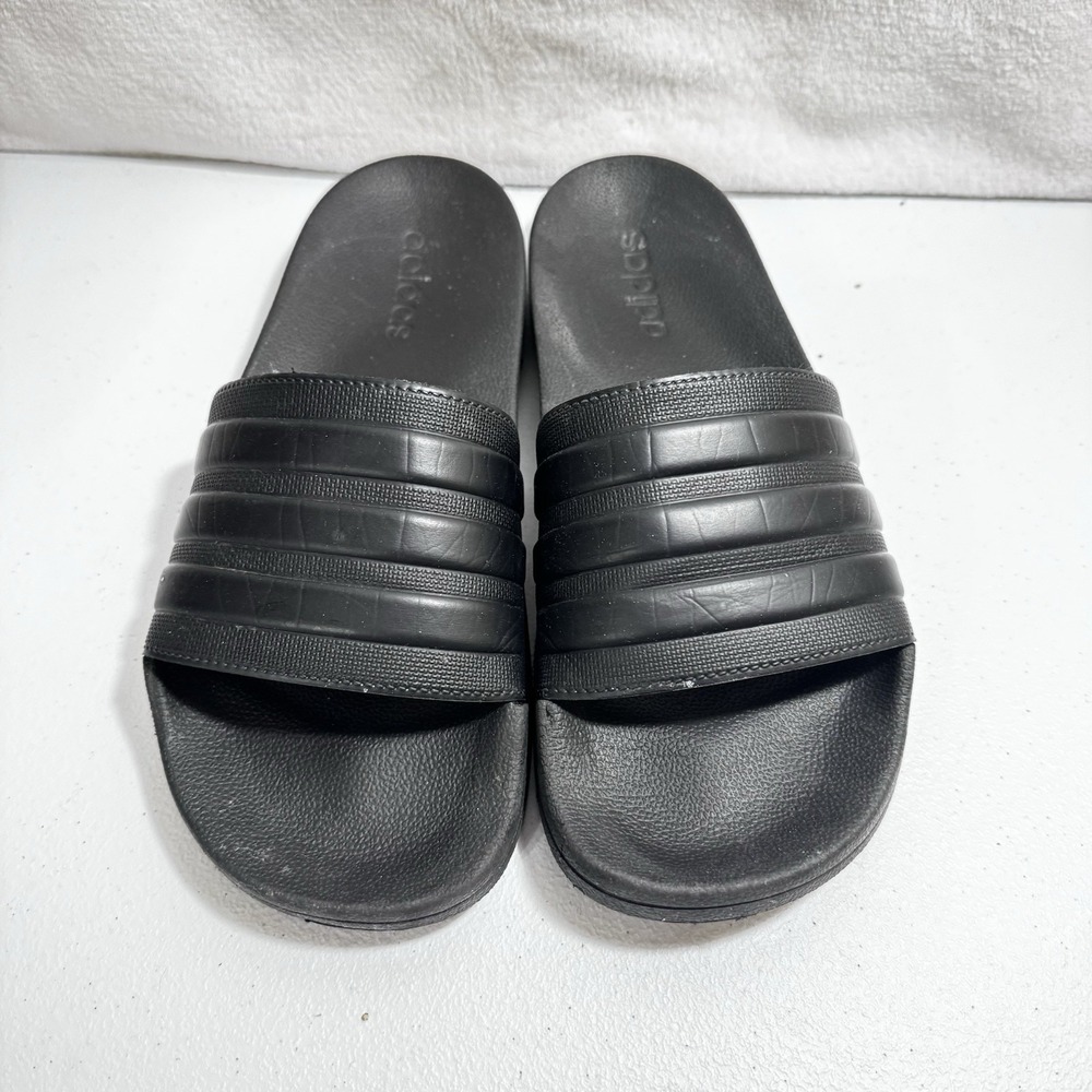 adidas Adilette Comfort Men's Slides‎ US 9, Core Black Made In Italy